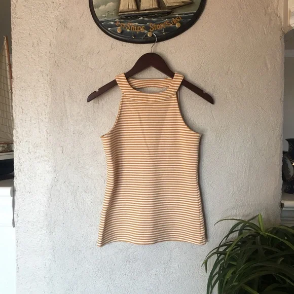Anthropologie Deletta Isa Striped Tank Top - Picture 4 of 9